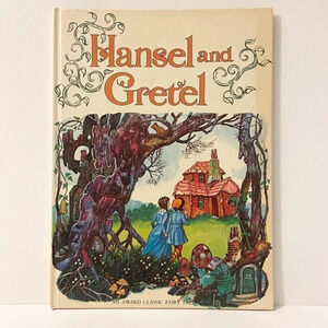 Vintage Hansel and Gretel Award Publications  Fairy Tale Book HC